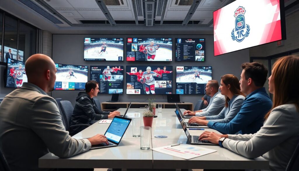 Кто делает шоу на арене: закулисье домашних матчей СКА и работа медиа-команды - иллюстрация