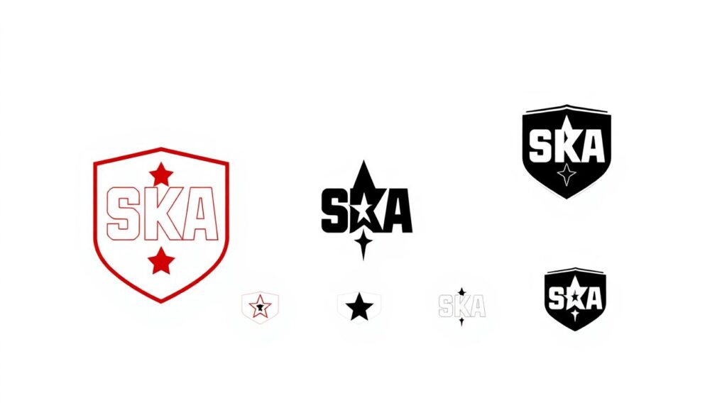 Эволюция формы и символики СКА: от первых сезонов до современных дизайнов - иллюстрация