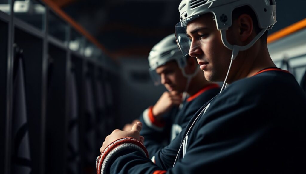 Секреты раздевалки: как команда готовится к домашним матчам на льду - иллюстрация