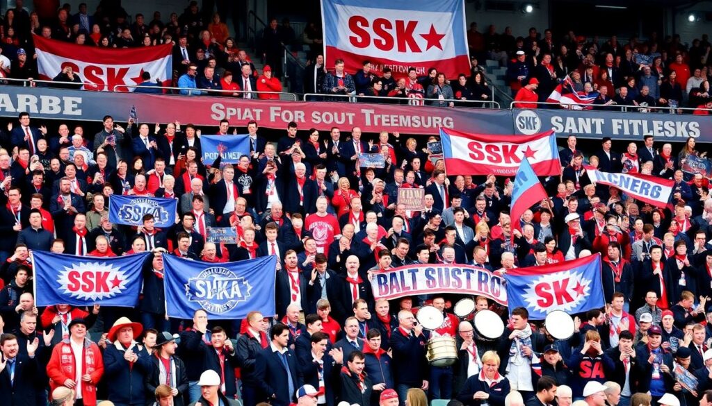 Фанатское движение СКА: как создается атмосфера на трибунах и за их пределами - иллюстрация